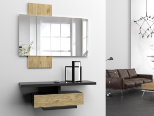 Set of console and mirror - LICCIA