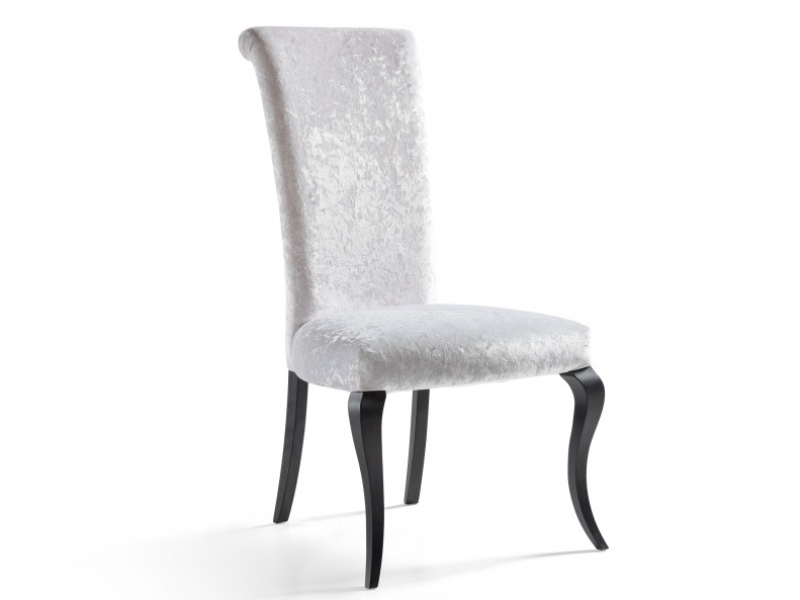 Upholstered designer chair - ALBA