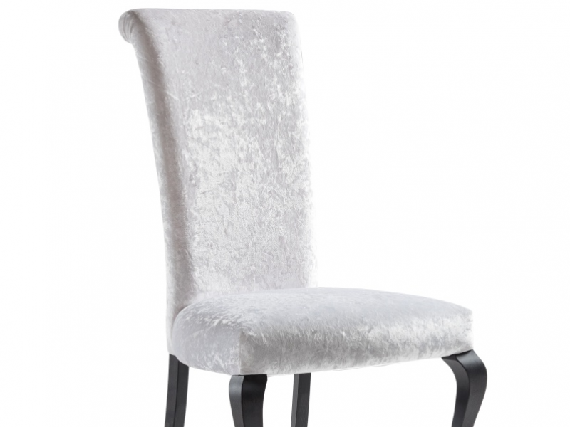 Upholstered designer chair - ALBA