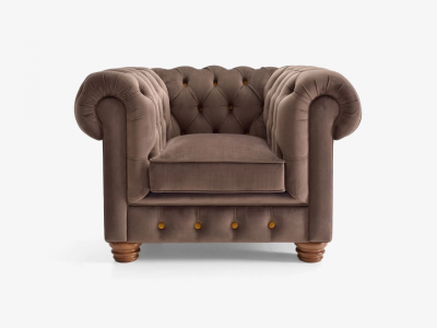 Fauteuil tapissé avec capitonné type chester - CHESTERFIELD Fauteuil tapissé avec capitonné type chester - CHESTERFIELD