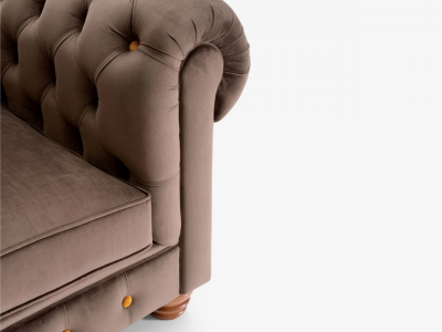 Fauteuil tapissé avec capitonné type chester - CHESTERFIELD Fauteuil tapissé avec capitonné type chester - CHESTERFIELD