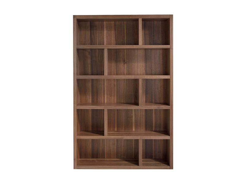 Walnut bookcase - AMÉLIE