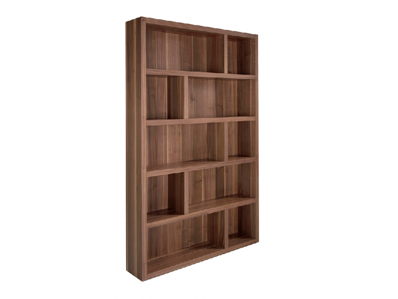 Walnut bookcase - AMÉLIE