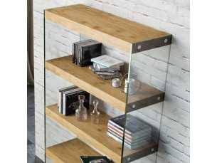 Etagère avec côtés en verre trempé -LAX 2