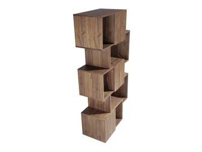 Design shelving in walnut - LUC Design shelving in walnut - LUC