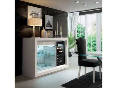 Mueble vinoteca en roble - MONASTRELL