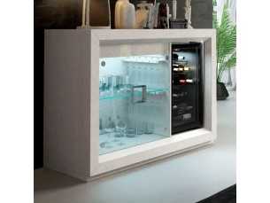 Mueble vinoteca en roble - MONASTRELL 2