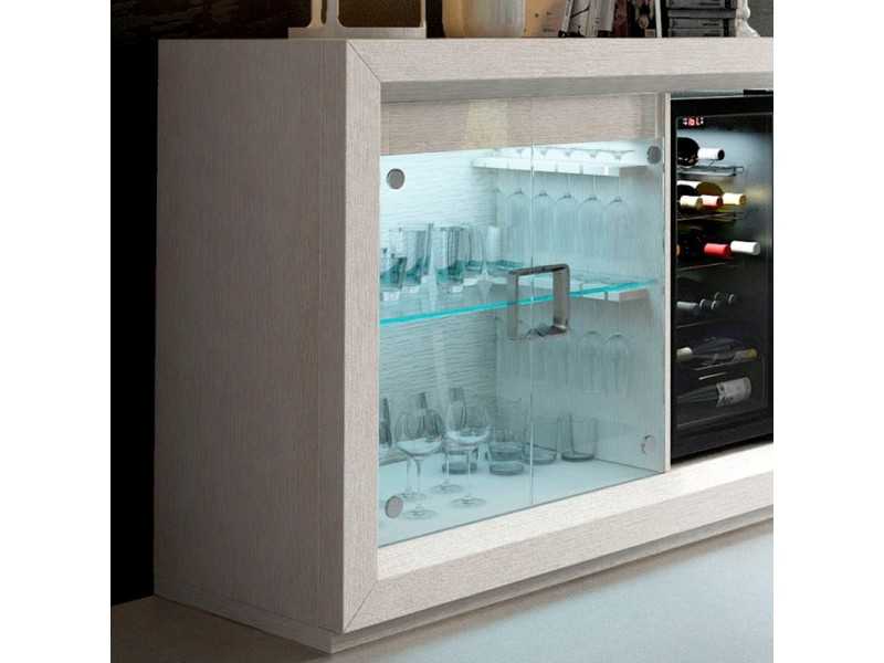 Oak wine cabinet - MONASTRELL