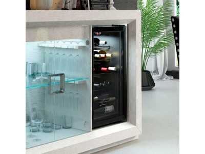Mueble vinoteca en roble - MONASTRELL