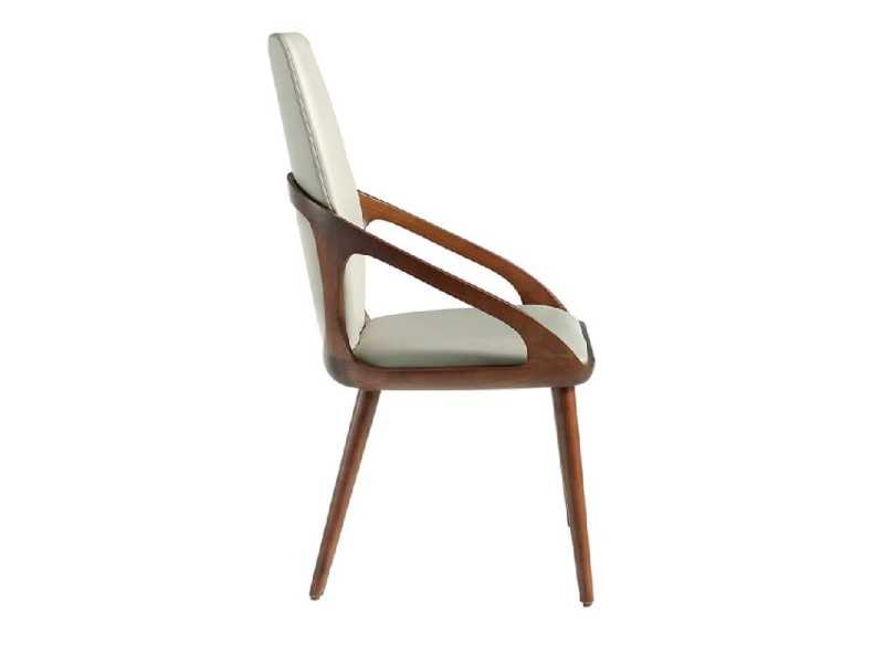 Chaise design en bois massif - ABBEY
