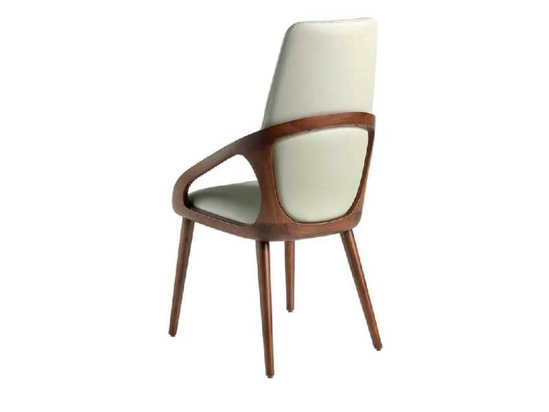 Chaise design en bois massif - ABBEY