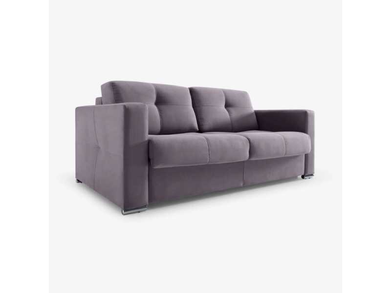 Upholstered sofa bed - AMBRA