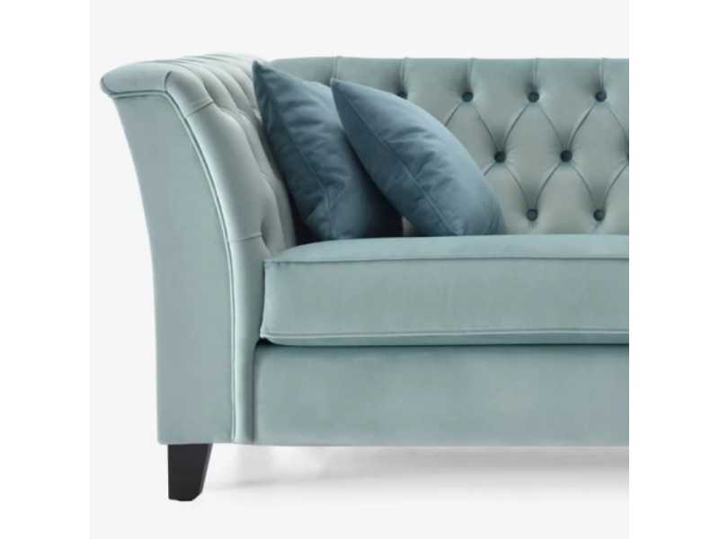Fauteuil tapissé avec capitonné type chester - ROYAL