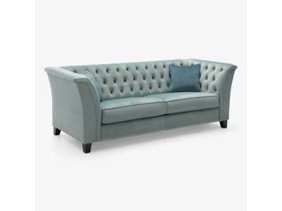 Upholstered and padded sofa, Chester style - ROYAL