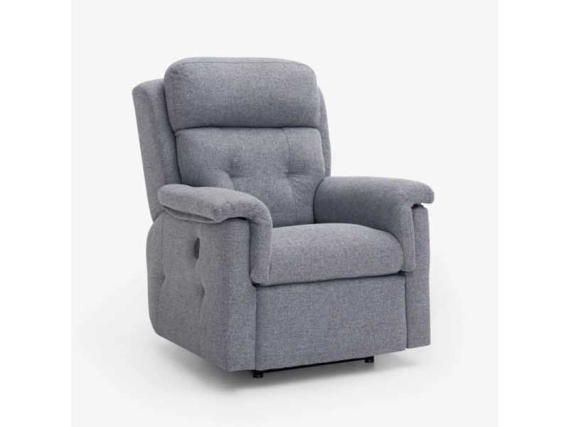 Upholstered relax armchair - MORGAN