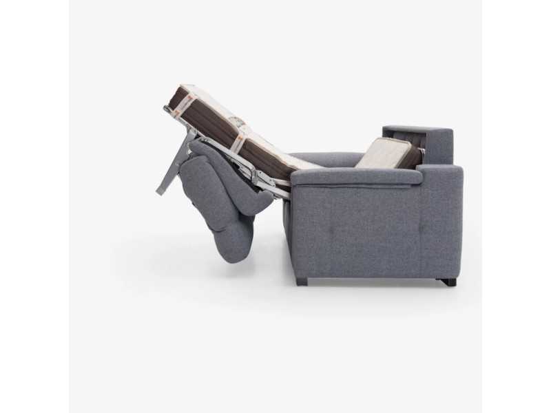 Upholstered sofa bed - MORGAN