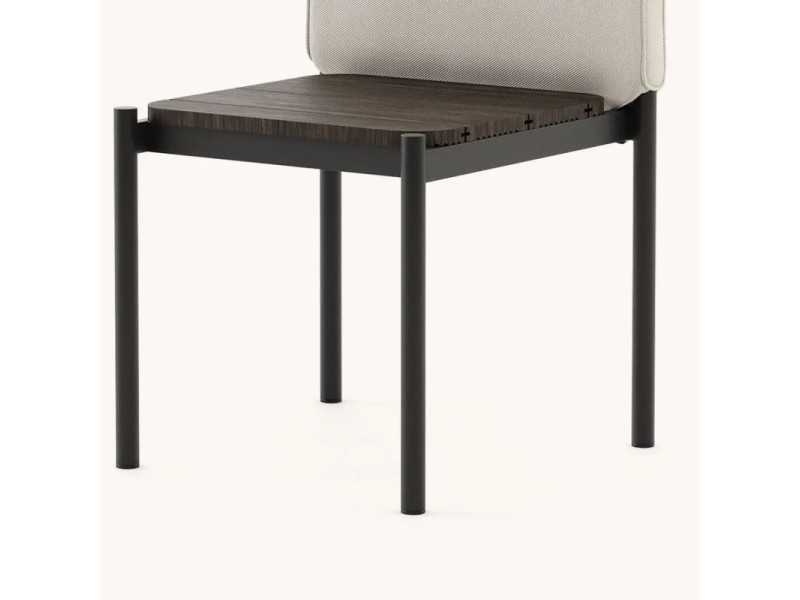 Silla de exterior tapizada - BALI