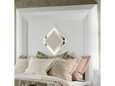 Cabecero lacado con detalle central - GLASS