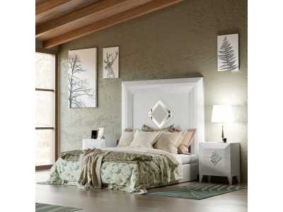 Cabecero lacado con detalle central - GLASS