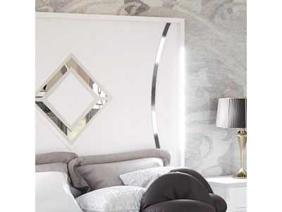 Cabecero lacado con originales detalles y luz led - ROMBO Cabecero lacado con originales detalles y luz led - ROMBO