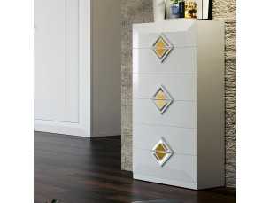 Lacquered sinffonier with original handles - ROMBO ORO