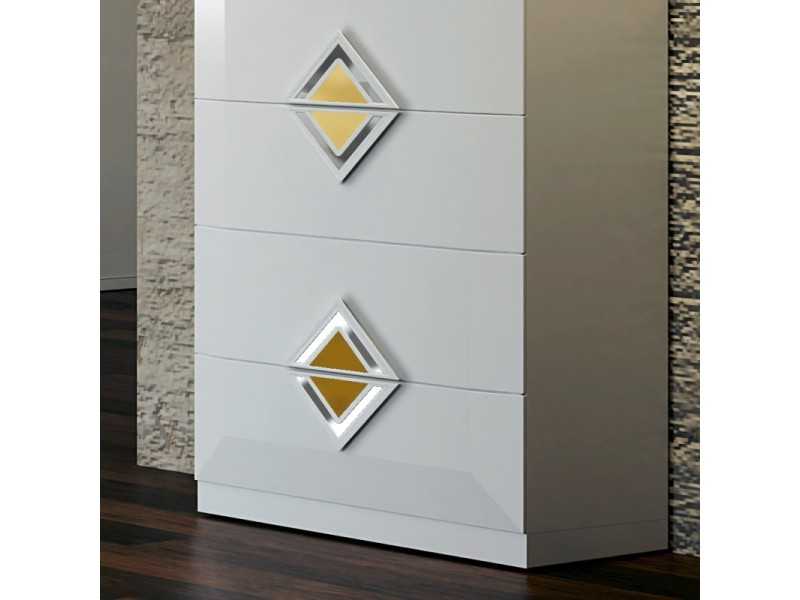 Lacquered sinffonier with original handles - ROMBO ORO