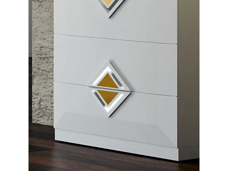 Lacquered sinffonier with original handles - ROMBO ORO