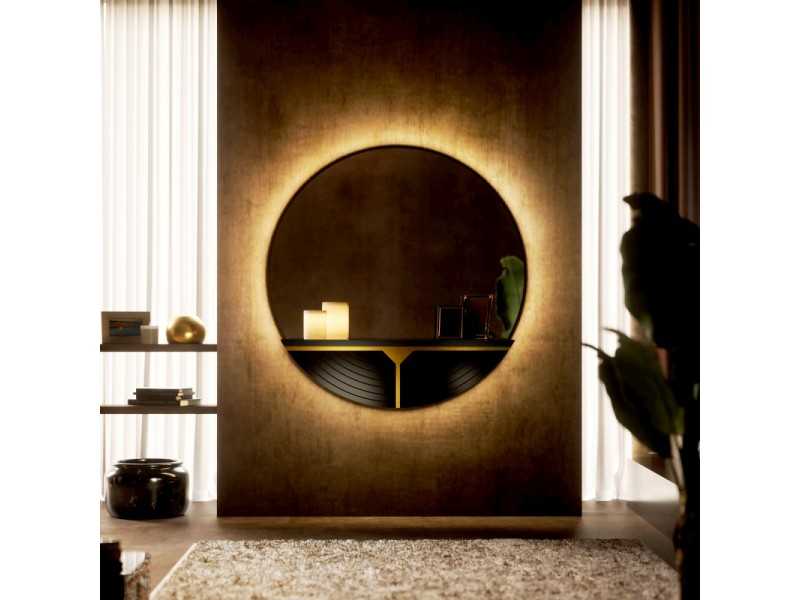 Console with mirror and led light - HANNA