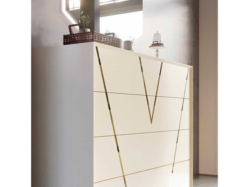 Commode laquée avec plinthe - NÉMESIS