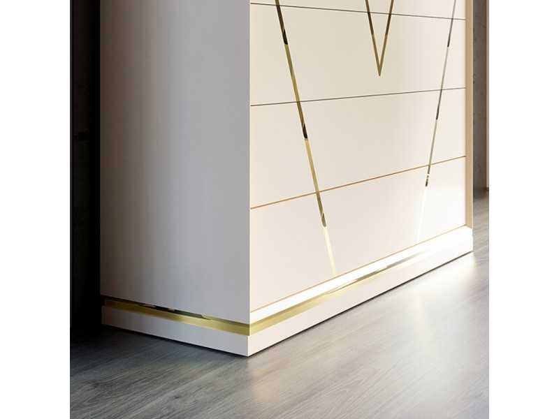 Commode laquée avec plinthe - NÉMESIS