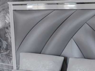 Cabecero lacado y tapizado con luz led - VESTA Cabecero lacado y tapizado con luz led - VESTA