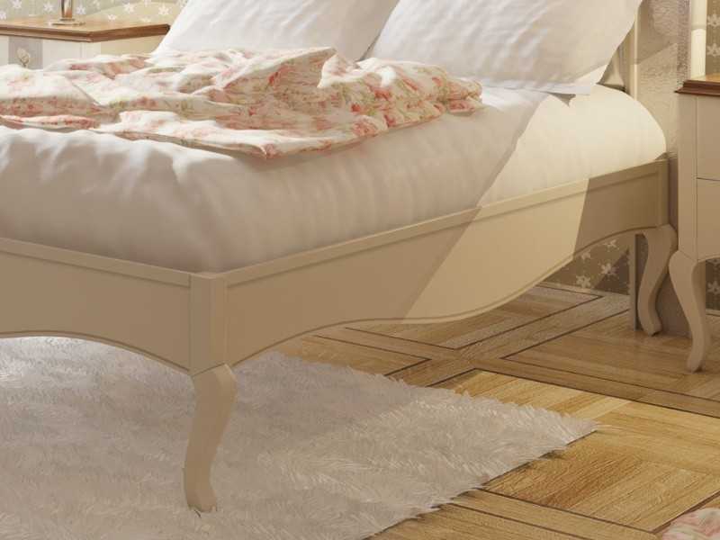 Complete lacquered and upholstered bed - ROYAL