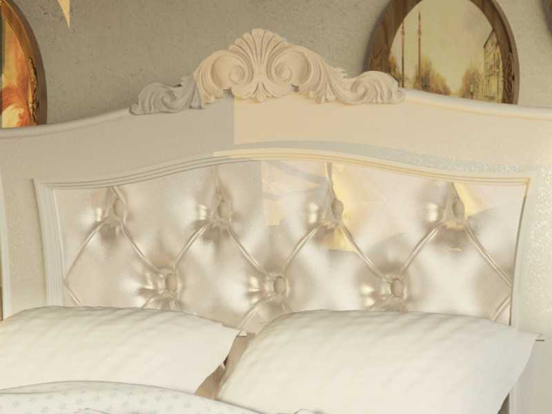 Lacquered and upholstered headboard - CLASS