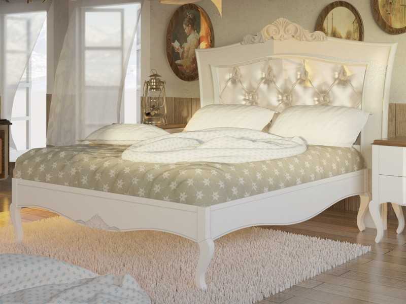 Complete lacquered and upholstered bed - CLASS