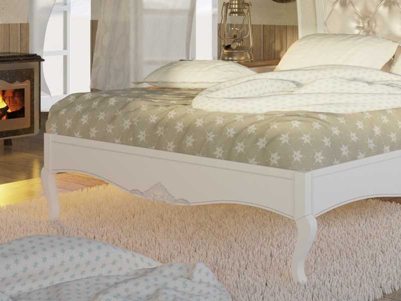 Complete lacquered and upholstered bed - CLASS