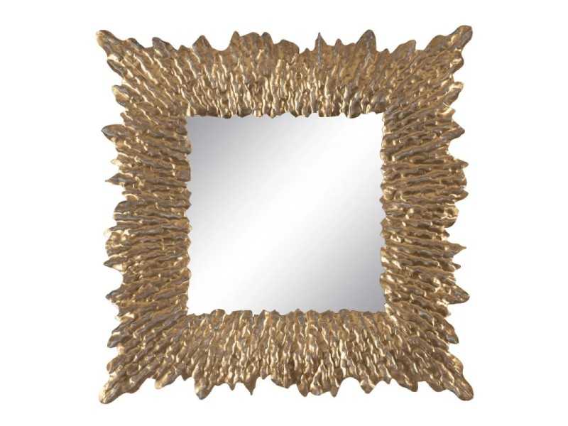 Square mirror in lacquered iron - SQUARE