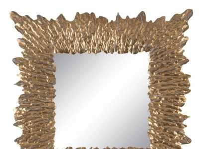 Square mirror in lacquered iron - SQUARE