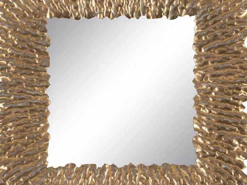 Square mirror in lacquered iron - SQUARE