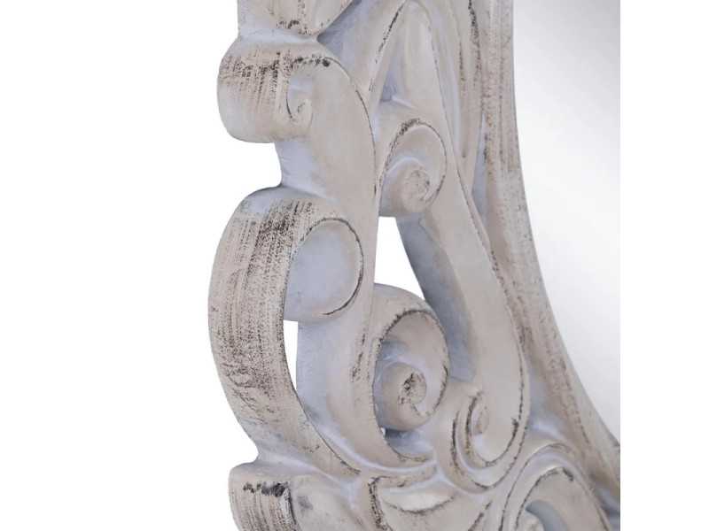 Hand carved mirror - PARIS