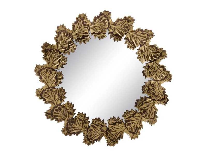 Decorative round mirror - OTOÑO