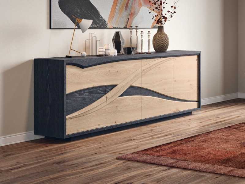 Design sideboard in oak - BARFLEUR