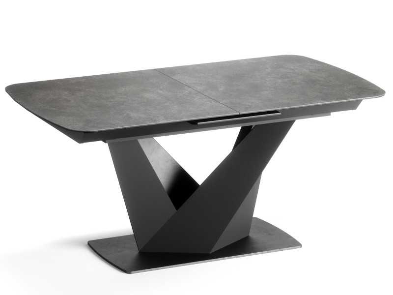 Extendable dining table with ceramic top - BREST