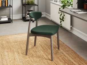 Designer chair in solid ash - DINAN