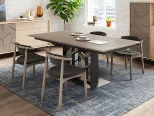 Designer chair in solid ash - DINAN 2