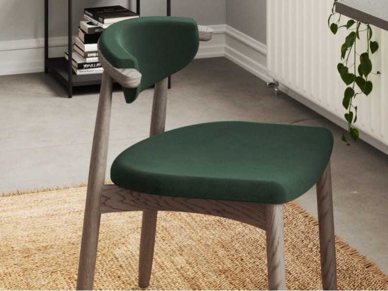 Chaise design en frêne massif - DINAN