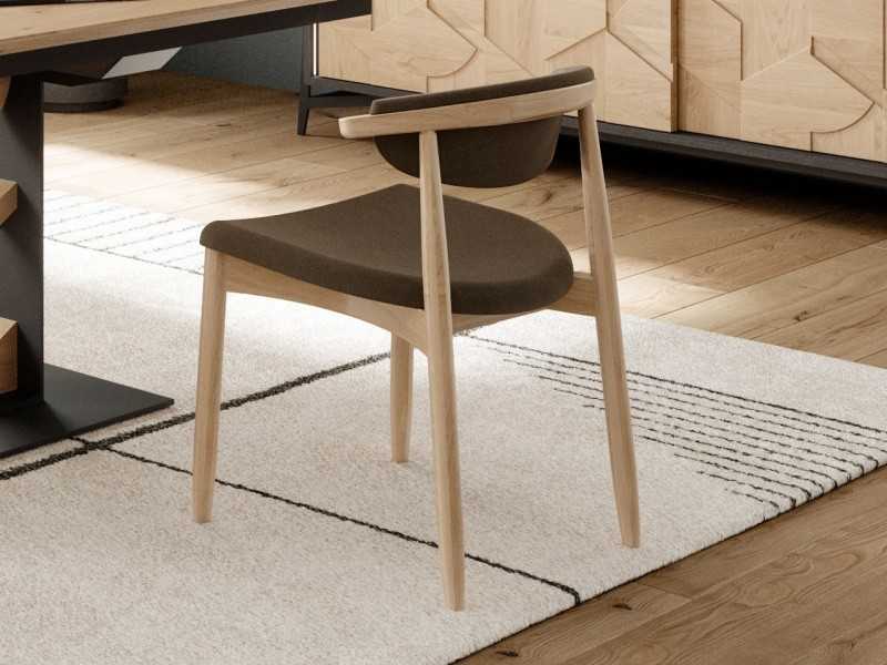 Chaise design en frêne massif - DINAN