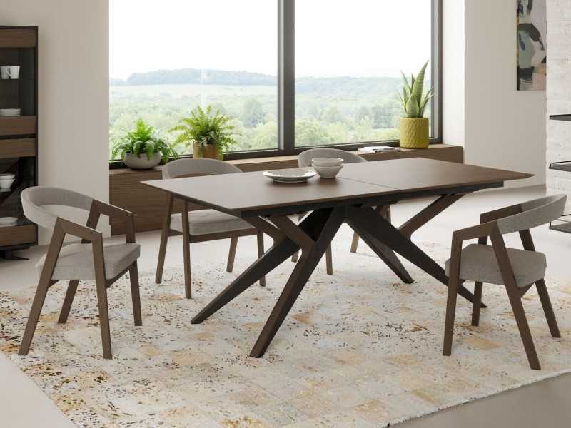 Chaise design en frêne massif - GRASSE