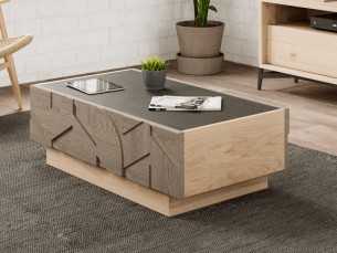 Oak coffee table - DINAN