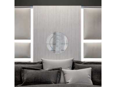 Cama XL tapizada con luz led y base de cama - PUZZLE