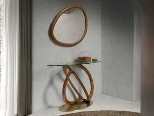 Walnut mirror - PATMOS 2